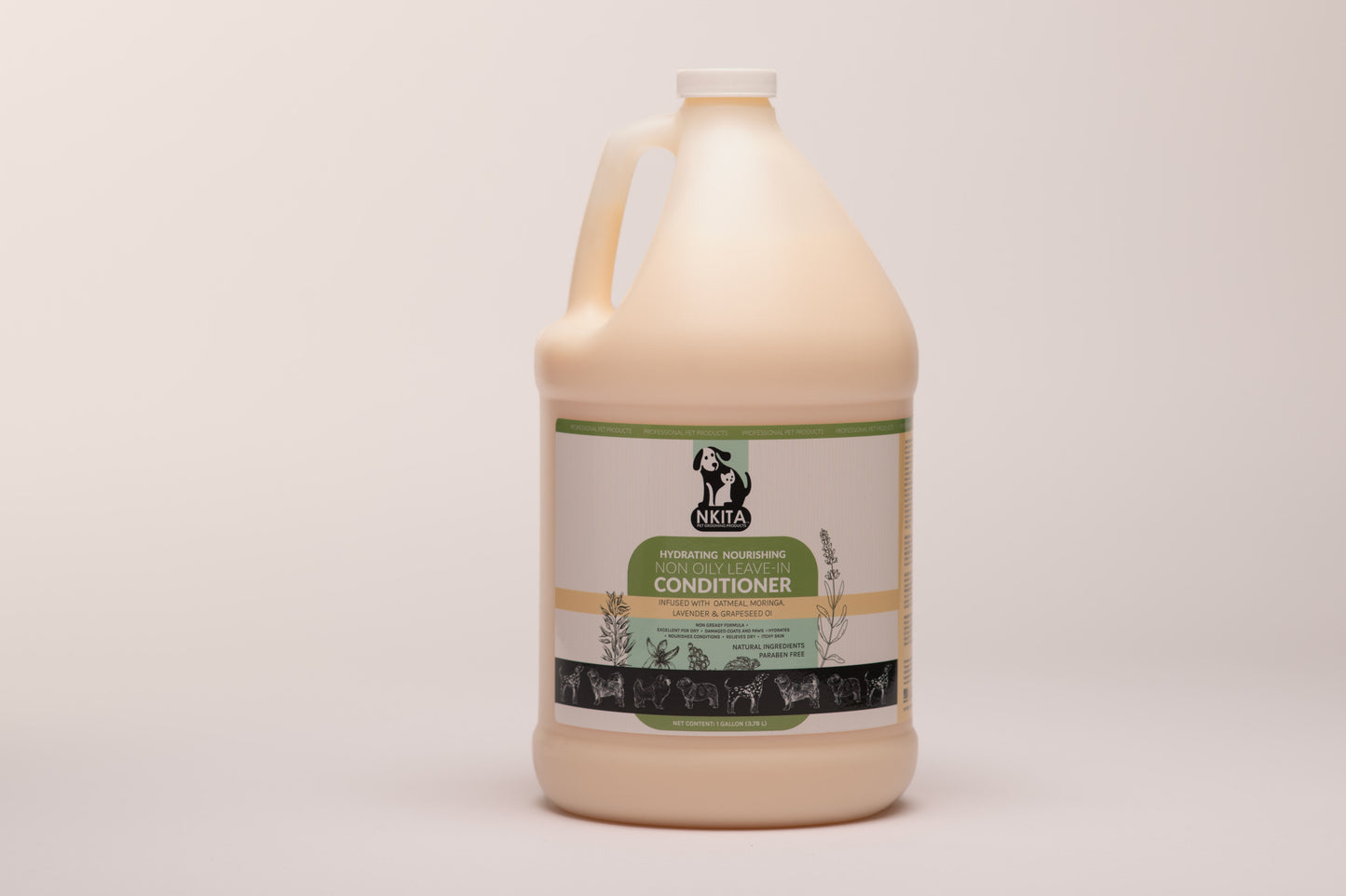 1 Gal. Nkita Hydrating Nourishing Non Oily Leave -In Conditioner